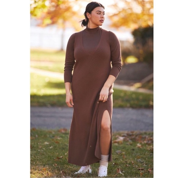 Daily Practice by Anthropologie Brown Maxi Dress - Picture 5 of 8